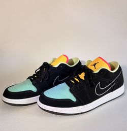 Jordan 1 Low Men’s 10.5 Aurora Green 