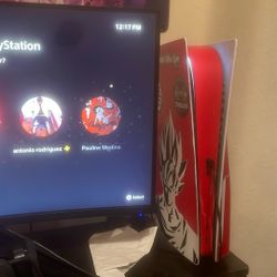 Ps5 And Monitor And Taribite All For 350 Lmkkk
