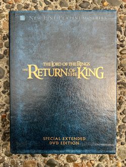 The Lord Of The Rings “The Return Of The King” DVD’s