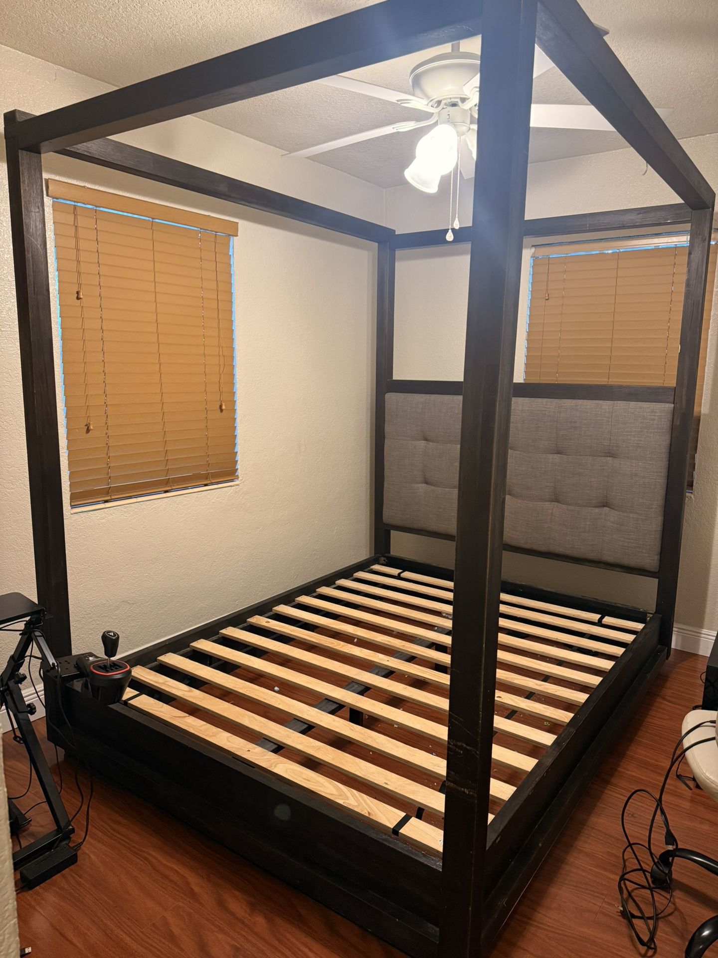 Queen bed frame
