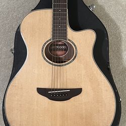 Yamaha APX600 BL Thin Acoustic-Electric Guitar