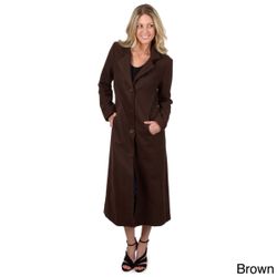 Chocolate brown trench cardigan