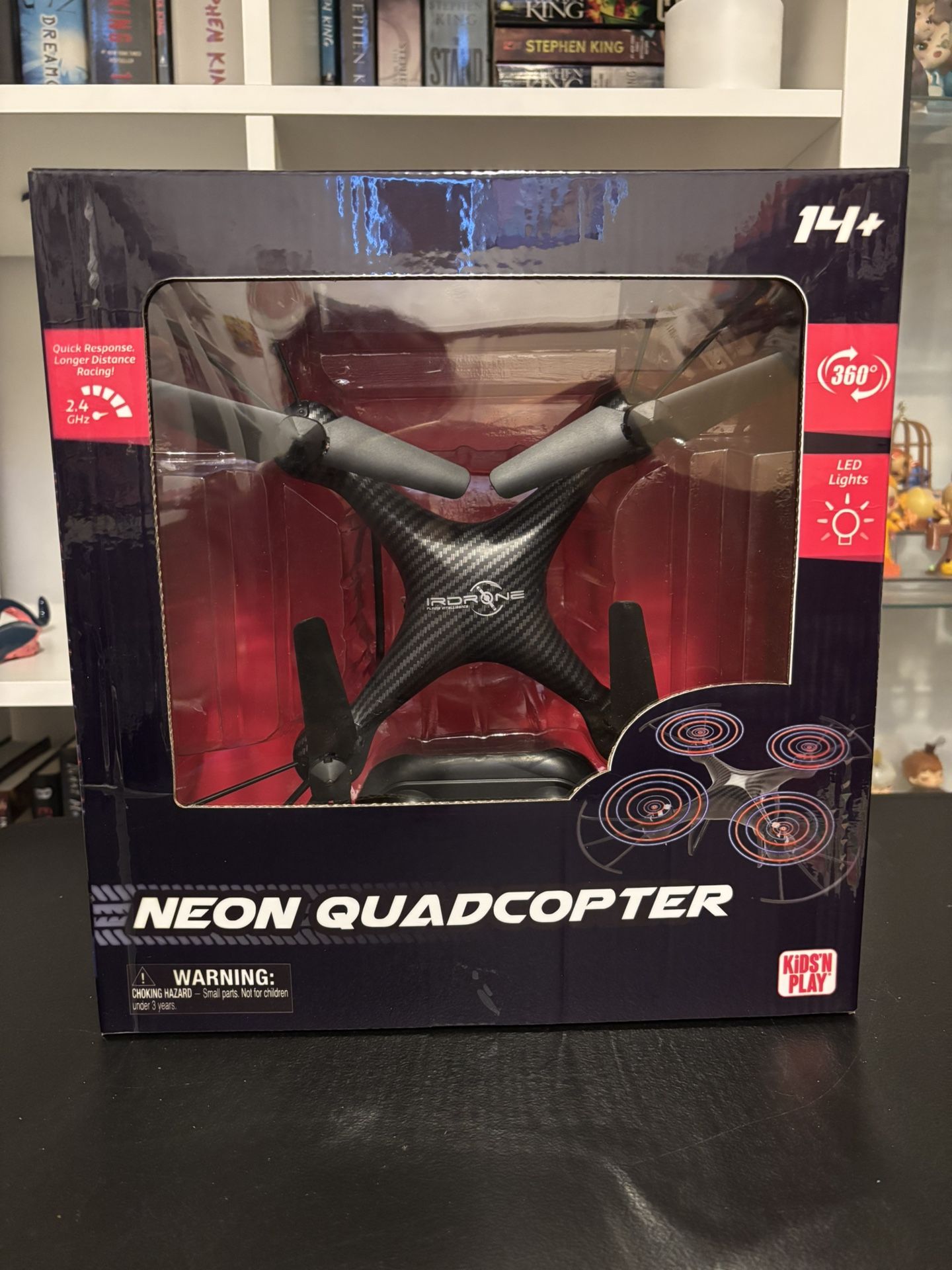 Neon Quadcopter Black