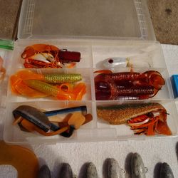 Deep sea fishing lures. Most new