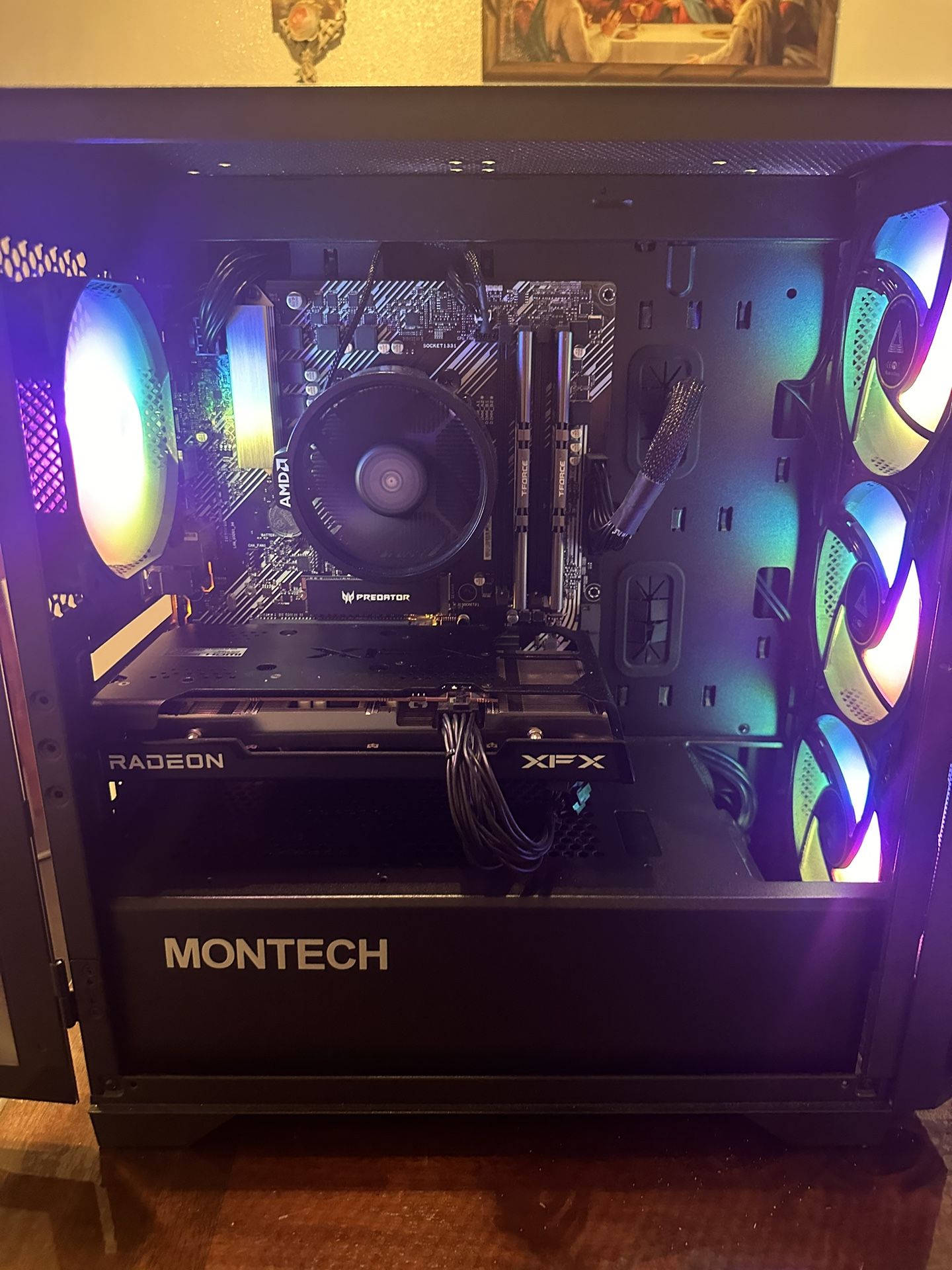 Newly Assembled Gaming Computer