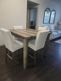 Counter height table