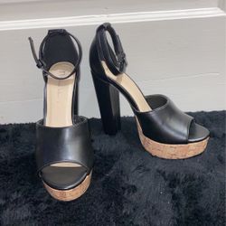 Black Platform Heels