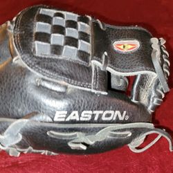 Adult Easton Black Magic 12.5" BMX 125S Leather Baseball Glove Mitt Excellent Condition PRICE Is Firm Cash Only 