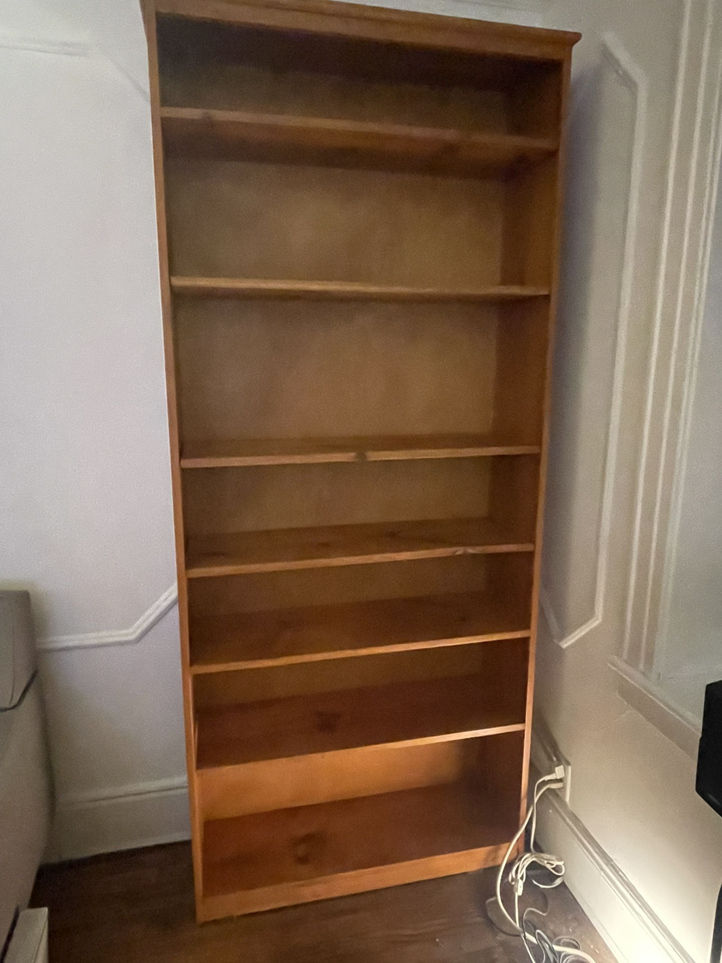 Solid Wood Bookcase/Shelf Unit- Gothic Cabinet Brand