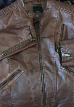 Leather jacket