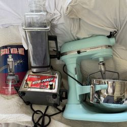 KitchenAid professional 5+ Vitamix commercial 4000