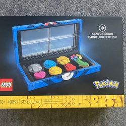 Lego Pokémon Kanto Region Badge Collection