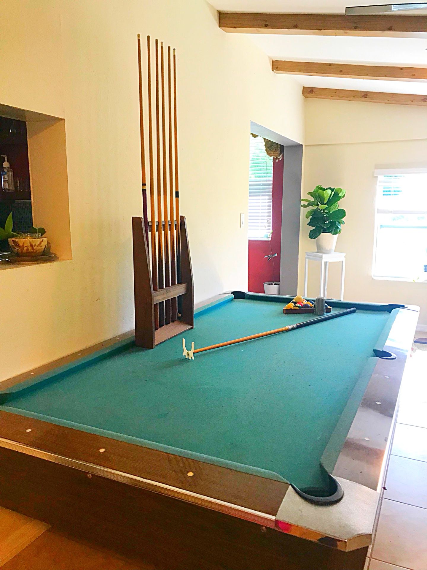 Fischer(Questor) slate Pub Pool table