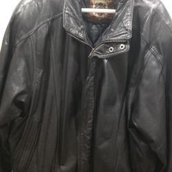 XL leather jacket