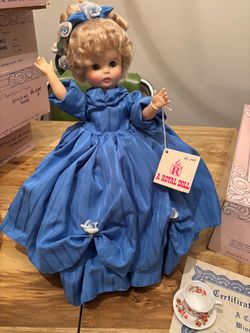 Royal Doll No. 244 Blue Gown Collector Doll