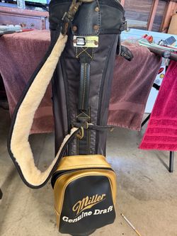 Miller Genuine Draft Vintage Golf Bag