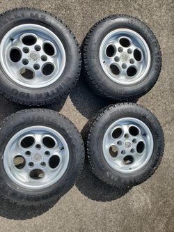 Genuine Porsche Dial Alloy Wheels (Phone Dials) 15" / 7Jx15 H2 ET 23.3