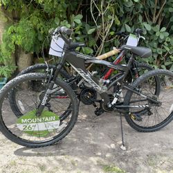 26 NEW MOUNTAIN FULL SUSPENSION 21 SPEED 