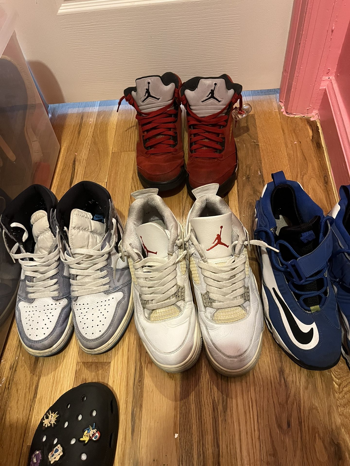 4 Pairs Jordan’s Size 9