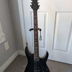 Schecter C-1 FR S SLS Evil Twin Satin Black