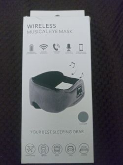 Wireless Musical Eye Mask