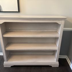 Weathered White Bookcase