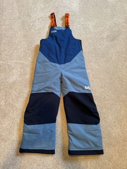 Helly Hansen Ski Pants / Ski Bib Kids Size 6, Excellent Condition 