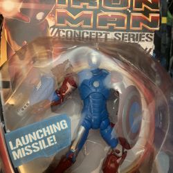 Iron Man Concept Series Captain America Armor Action Figure Marvel Comics New