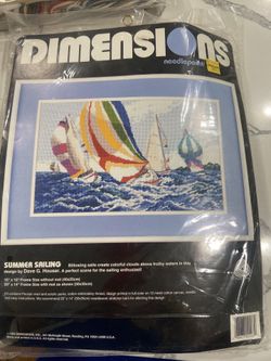 Needlepoint Kit - Summer Sailing