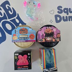 Squishy Toy Bundle – 5 Pieces