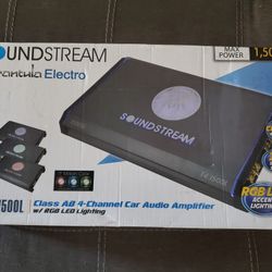 4 Channel Amplifier 1500 Watts 