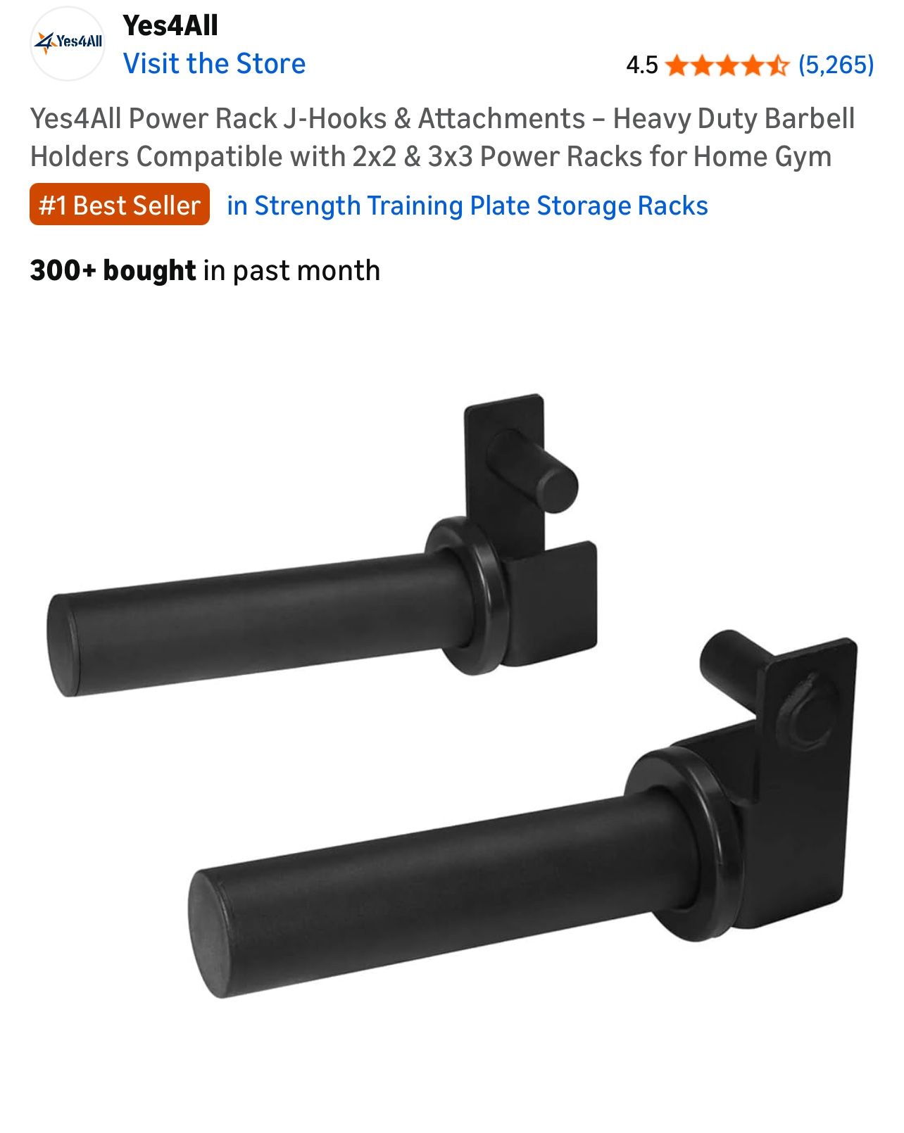 Weight Holder Power Rack Attachment 2x2 Inch