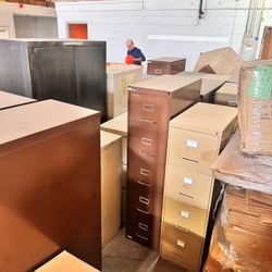 Metal Office File Cabinets – $15 Each – Multiple Available