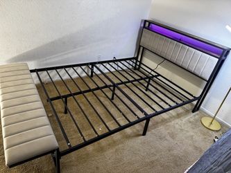 Queen bed frame