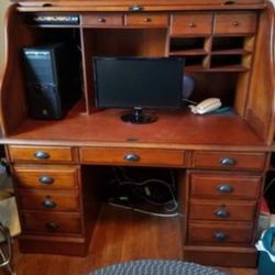 Roll top Computer Desk BUY NOW
