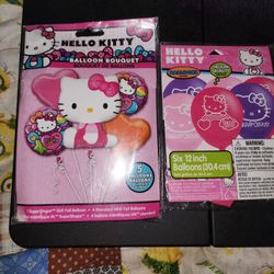 HELLO KITTY BALLOON BOUQUET 