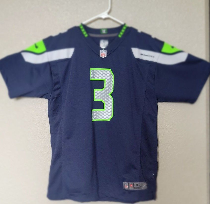 Seahawks Russel Wilson Jersey Size XL