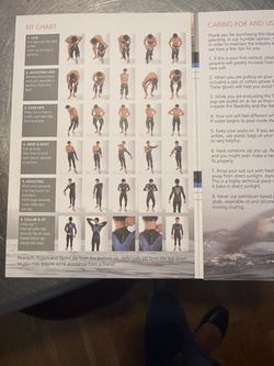 Women’s Wetsuit Ensemble, Size XL
