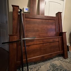 Queen Sized Bed Frame + Mattress 