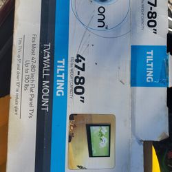 Onn Tilting Tv Wall Mount 47-80" Brand New Open Box
