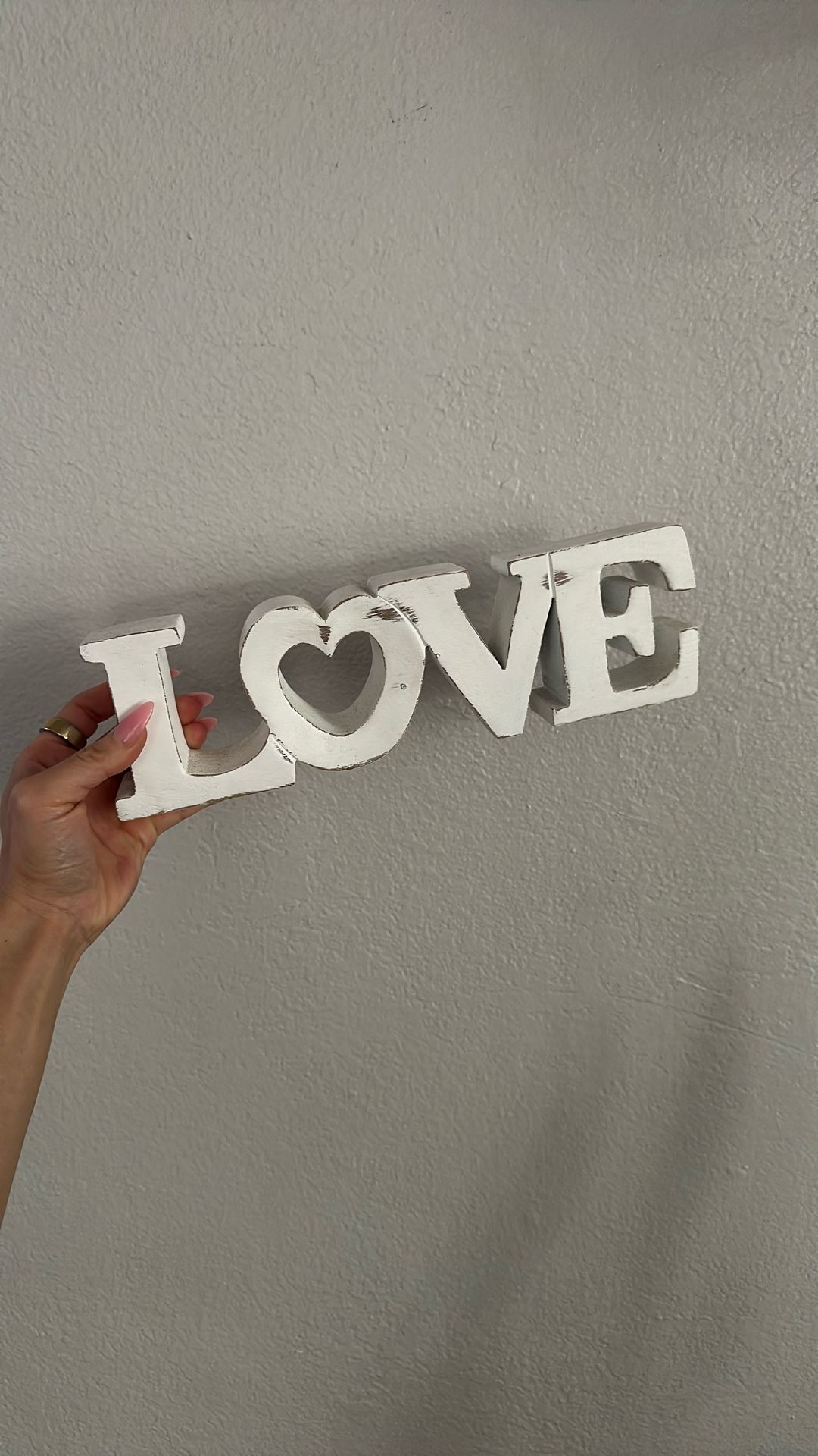 “ Love ” Wooden Sign