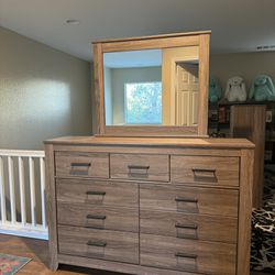 Dresser W/ Mirror $350