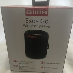 New AIWA Exos Go Wireless Waterproof Bluetooth Speaker