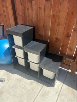 IKEA Trofast Storage Black