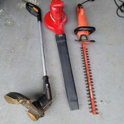 Leaf Blowers, Hedge Trimmers & Weed Eaters – Multiple Available! (Priced Individually)