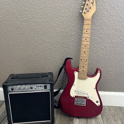 Harmony Electric Guitar and Amp