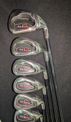 Complete 17 Club Callaway/TaylorMade Combo Golf Set w Bag.