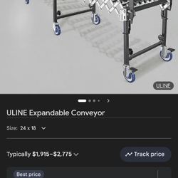 Uline Expandable Canveyor