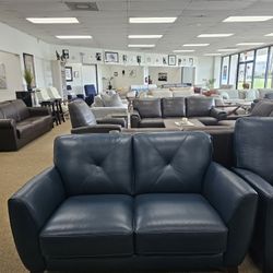 100% Real Leather Comfortable Sofa-Myia 
