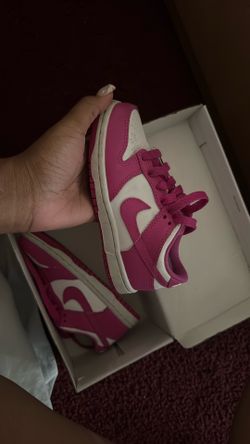 Girls Pink Dunks Size 11